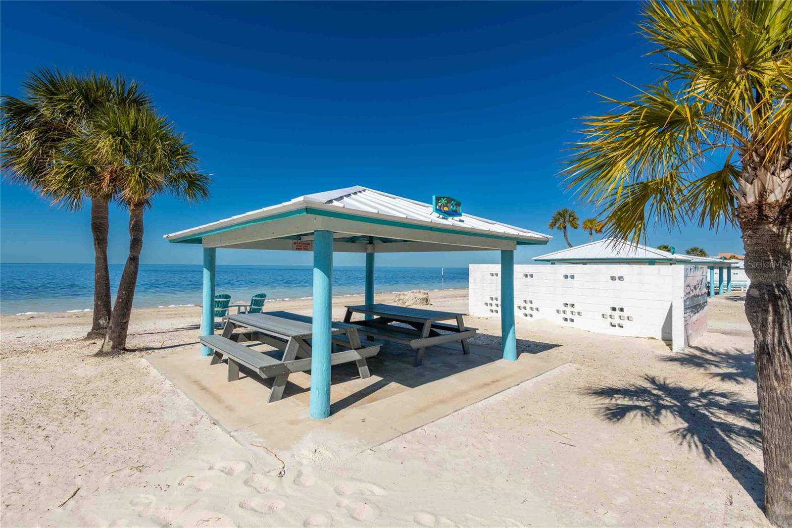 You can enjoy the Gulf Harbors Private Beach for $180 per year which is 3 minutes down the road.