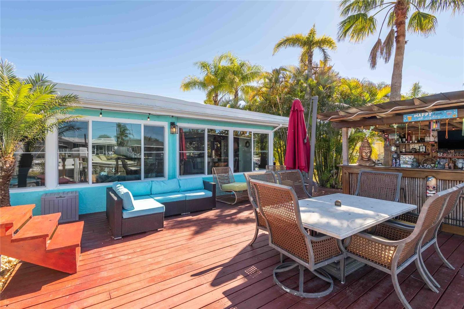 Large patio for entertaining and relaxing!