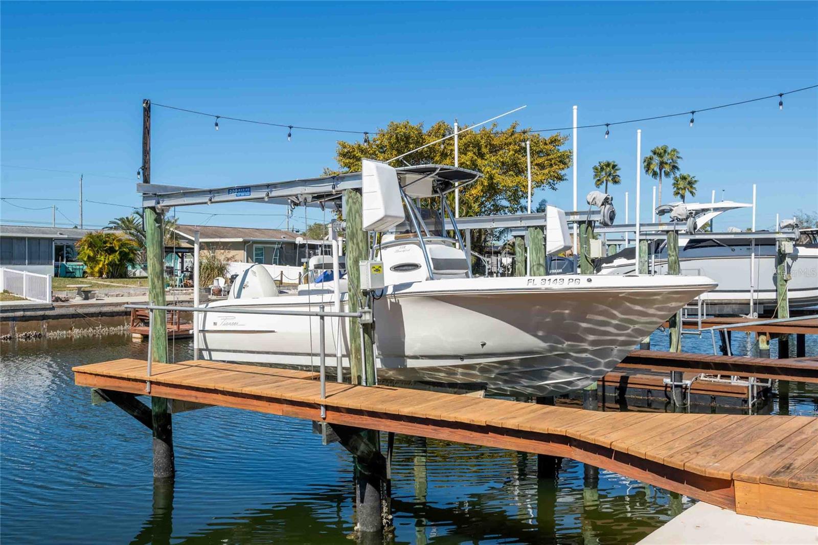 The boat can be included in the sale.