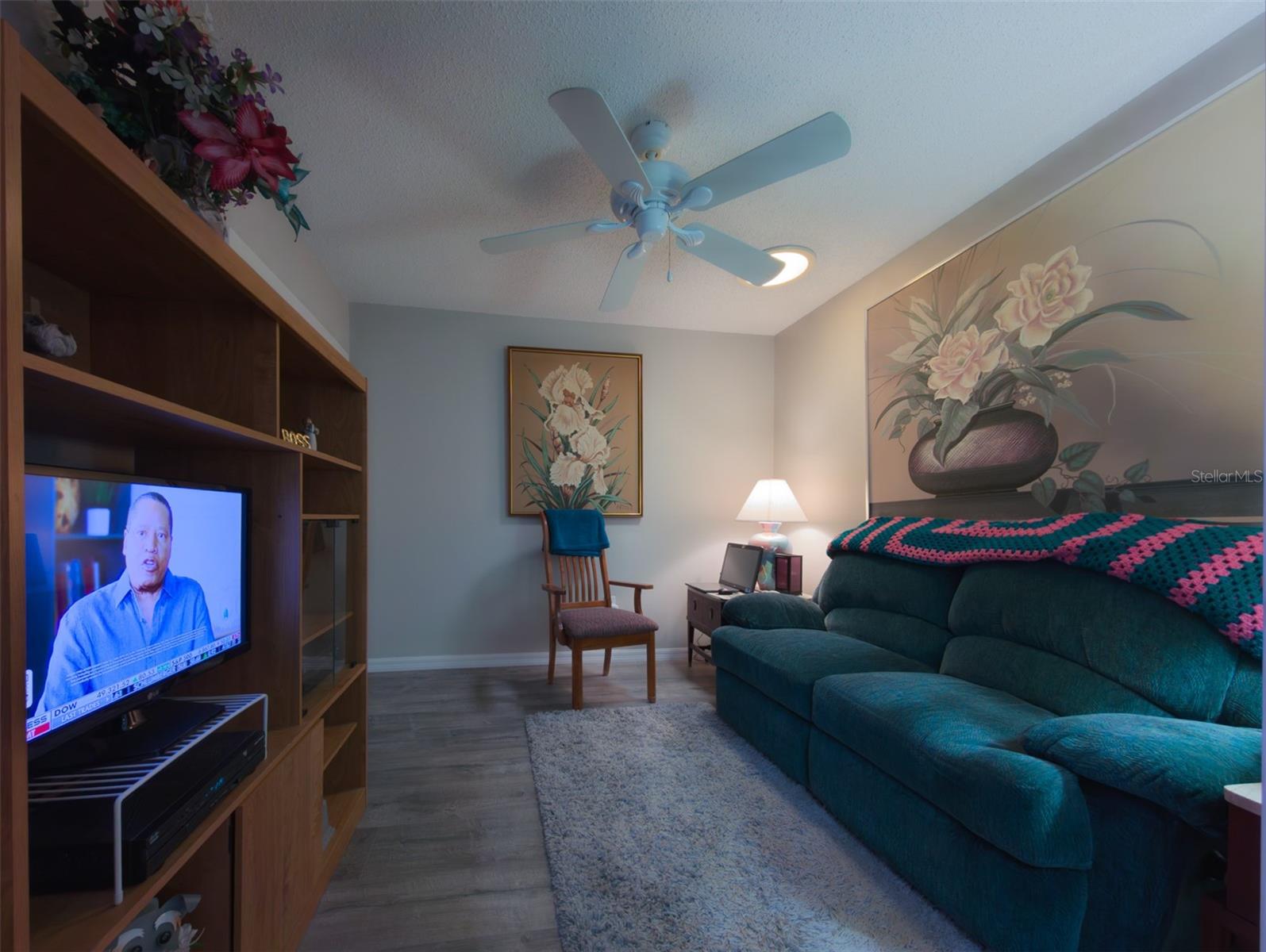 Third bedroom used as a den