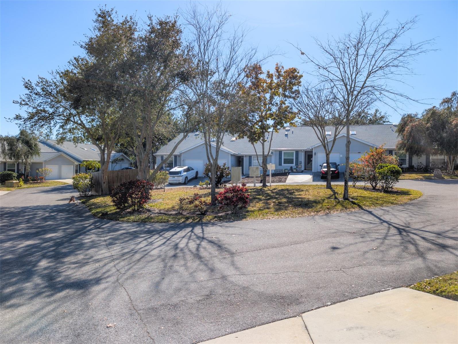 Neighborhood has many shade trees