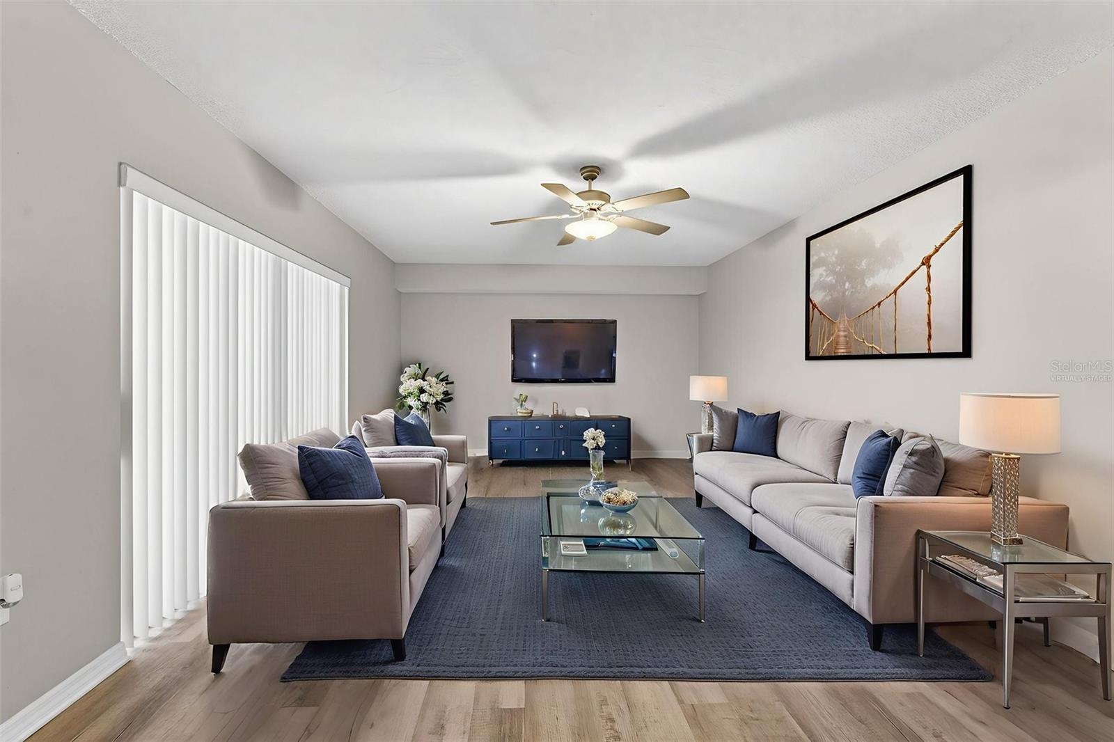 virtually staged photo