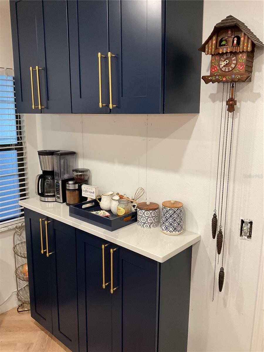 Coffee Station in Kitchen