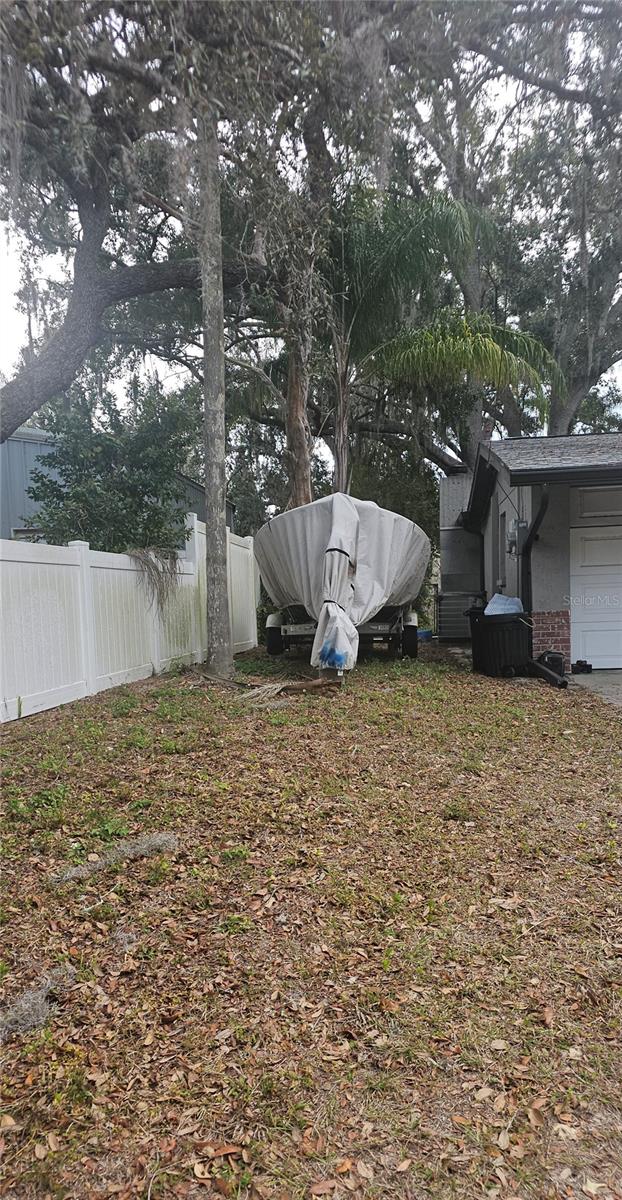 Additional storage for toys on either side of the home.