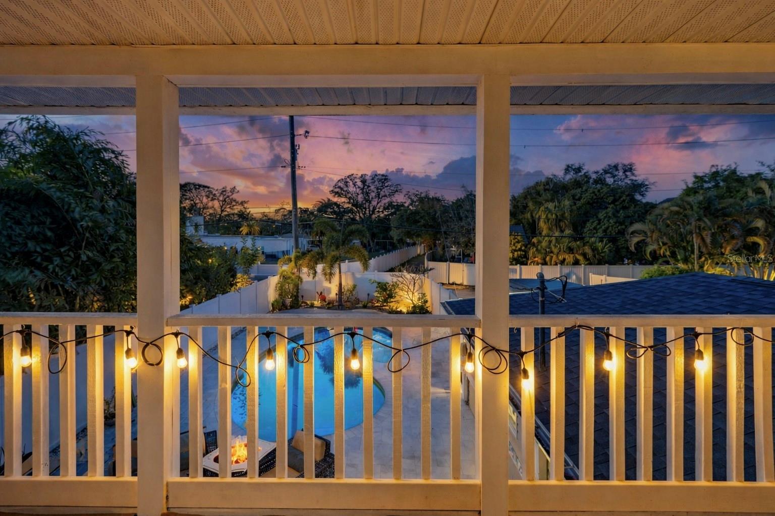 Views from private master balcony (sky virtually edited)