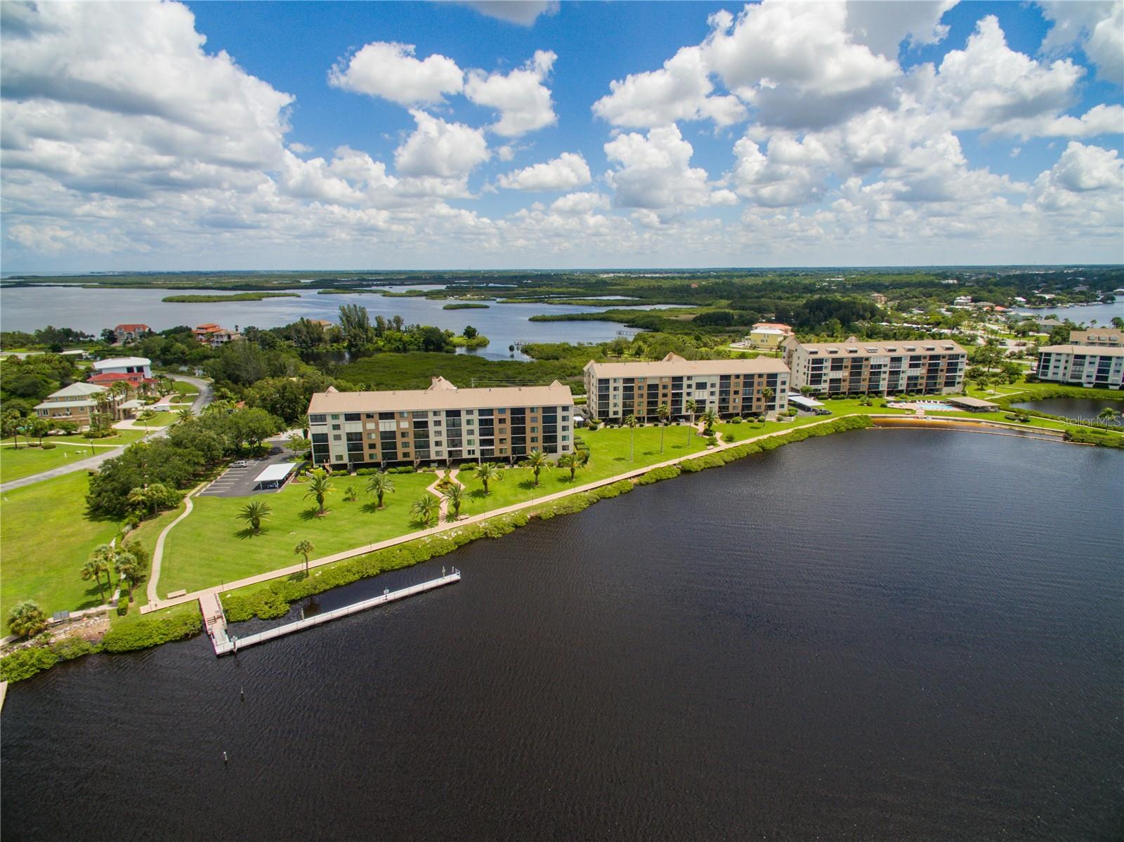 Drone of phase 3 BEFORE new paint and before hurricane damage to fishing pier, beach and boardwalk