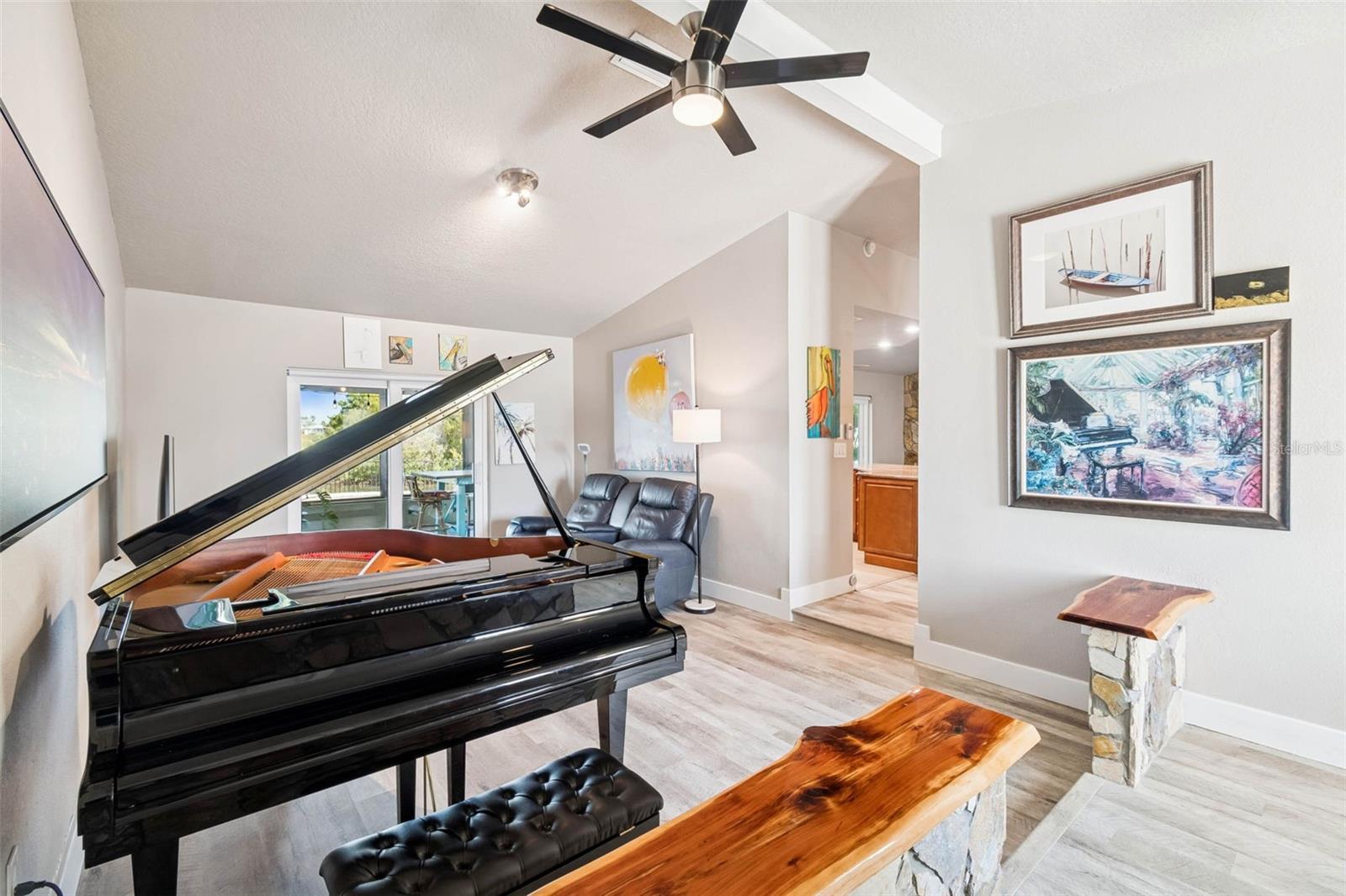 Living room – waterway view