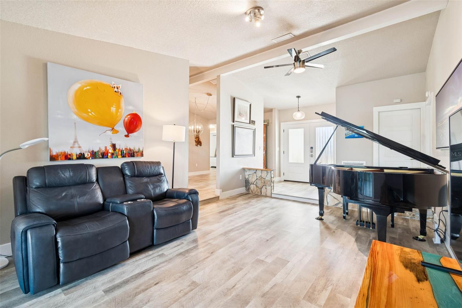 Living room – waterway view