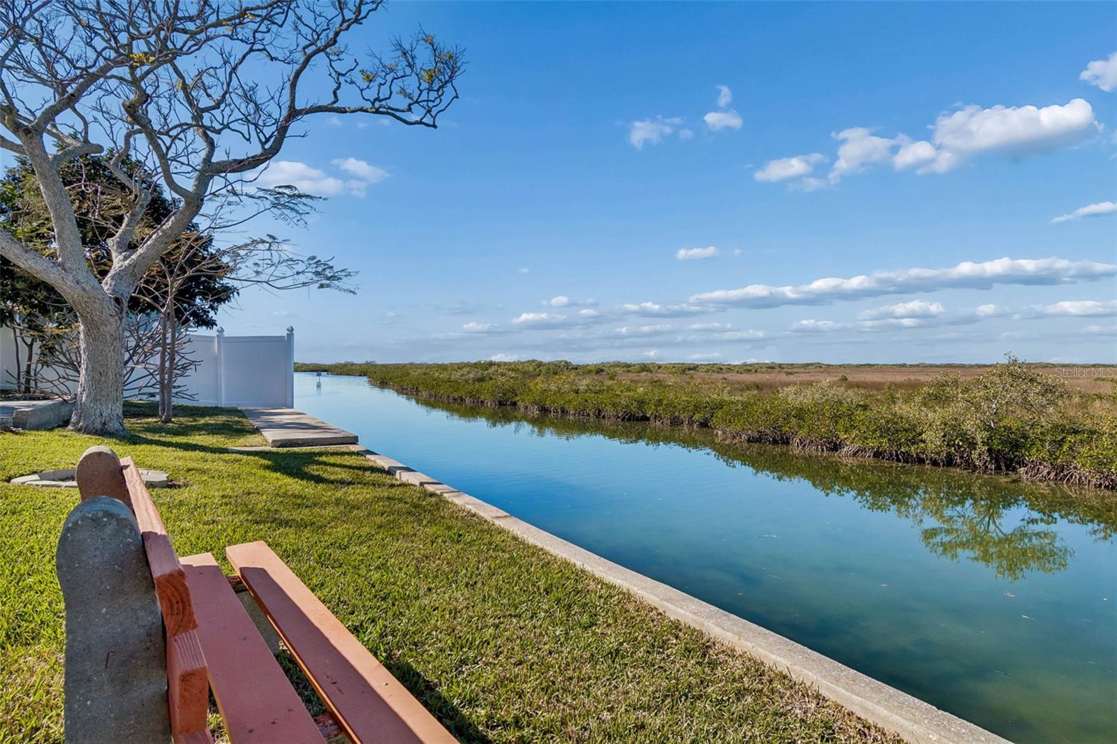 Waterway and marsh view –