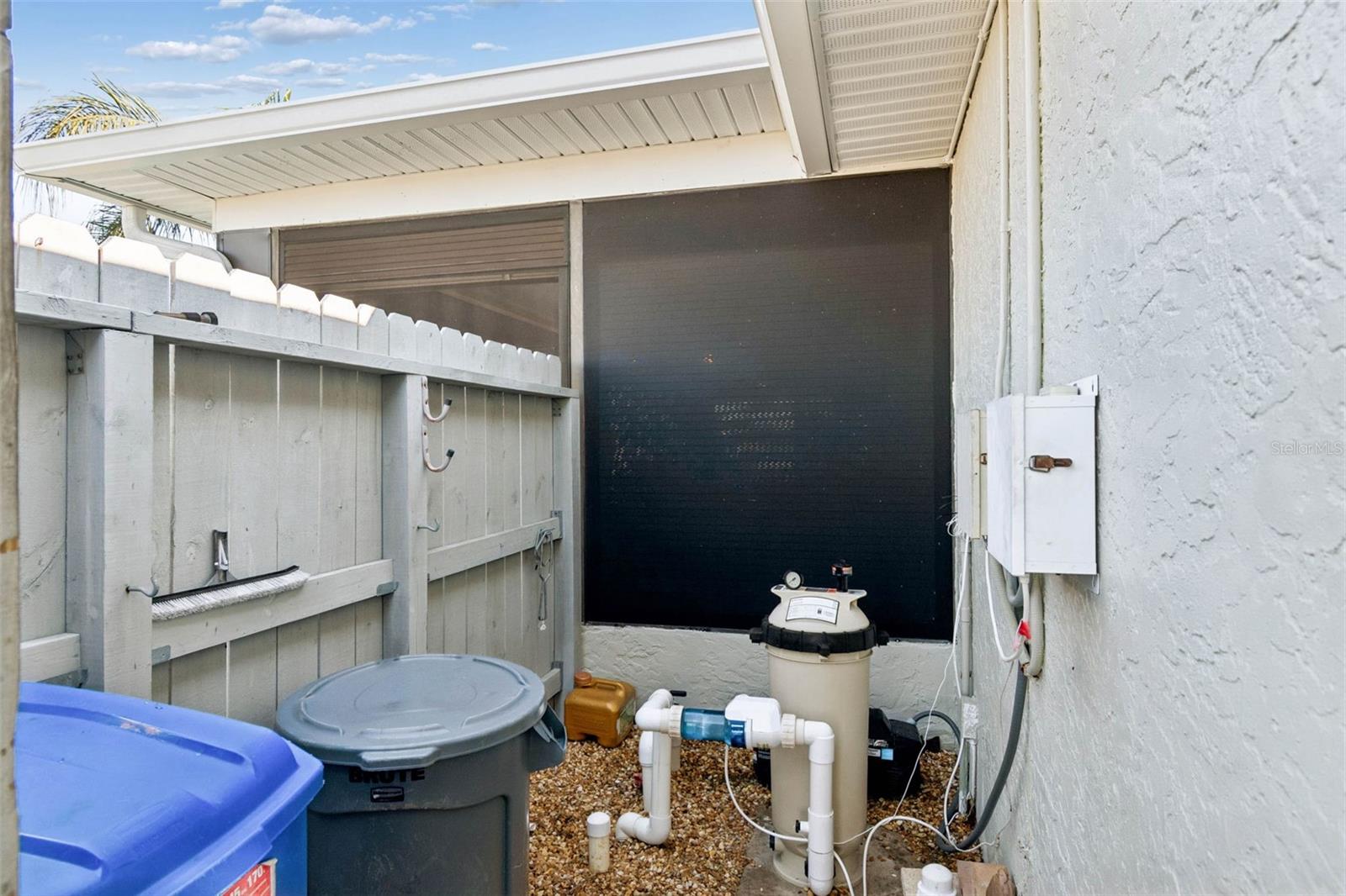 Salt water pool equipment