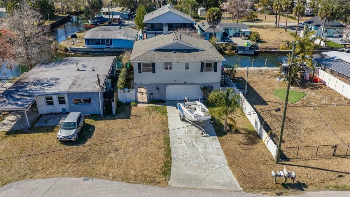 Drone West Facing View