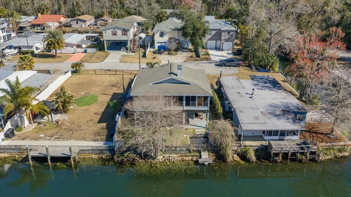 Drone East Facing View