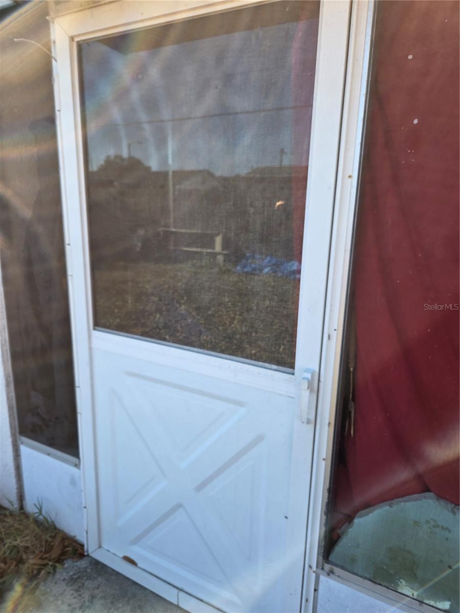 Newer Screen Porch Door