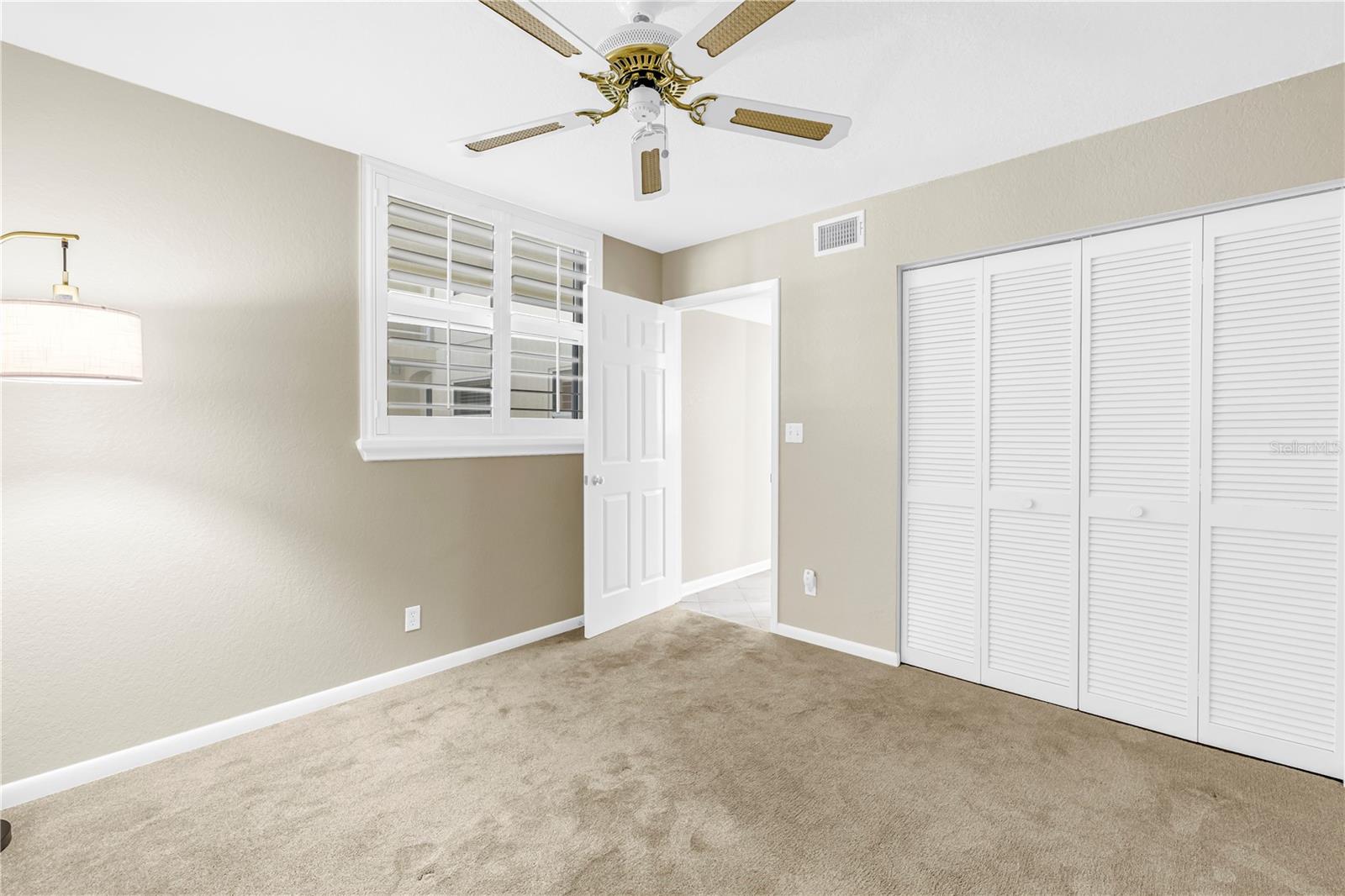 2nd Bedroom w/ Built in Closets