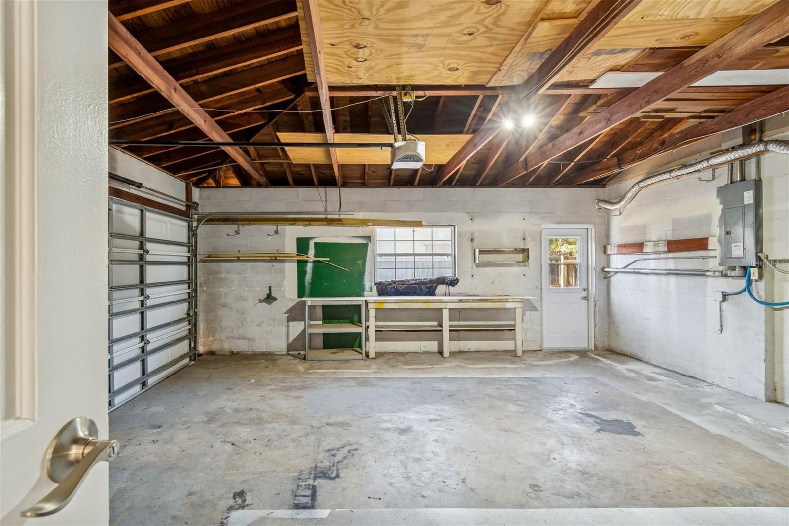 Space for work and toys