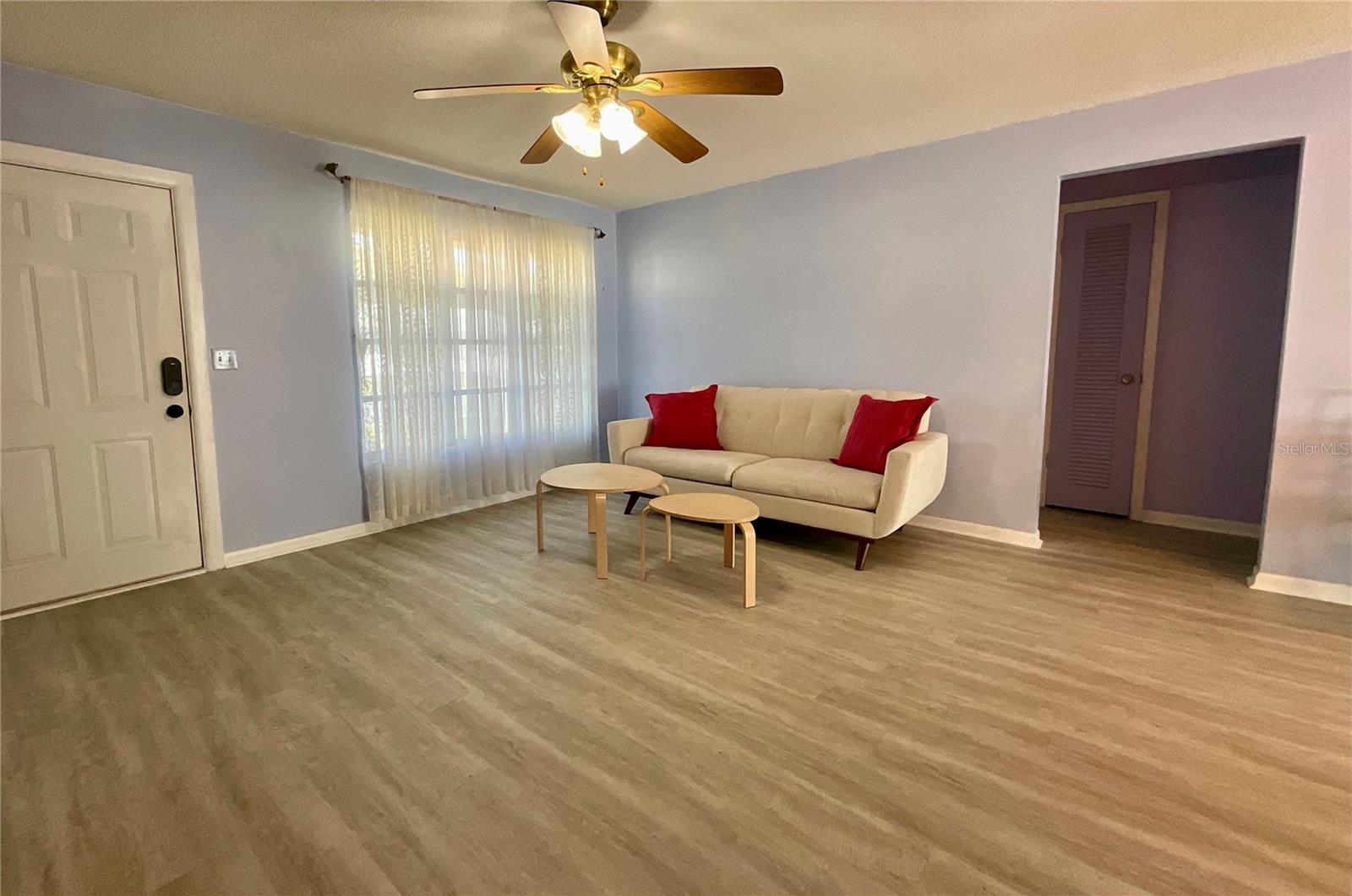 4-Living room front door and window