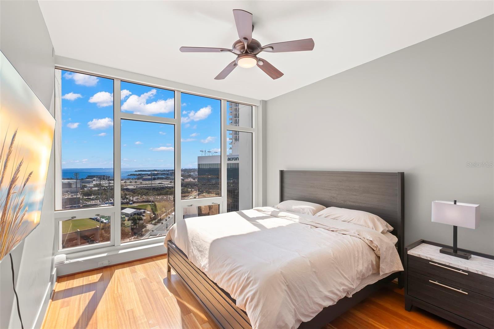 First-floor guest retreat with full ensuite bath