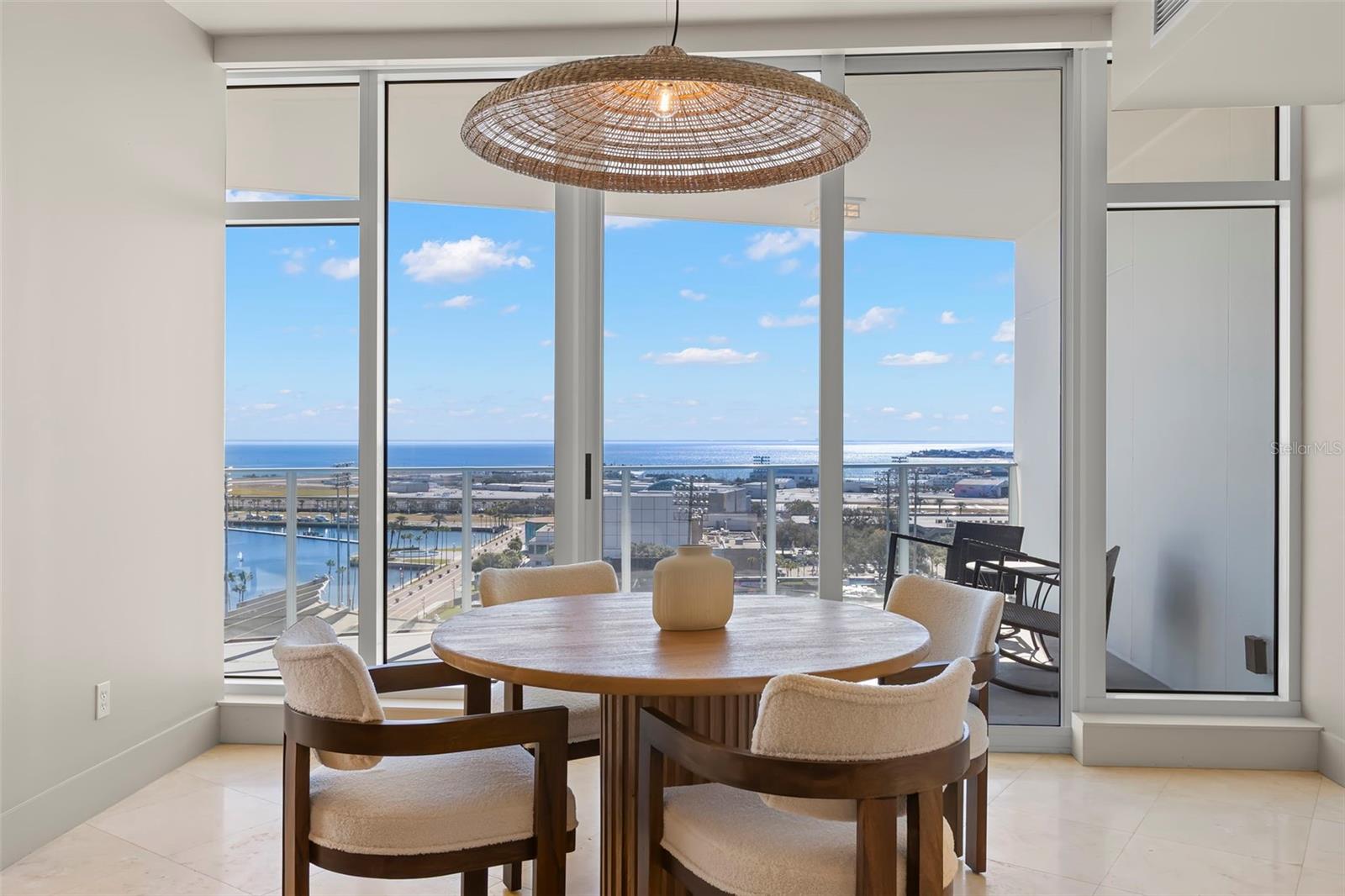 Fine dining with a spectacular view