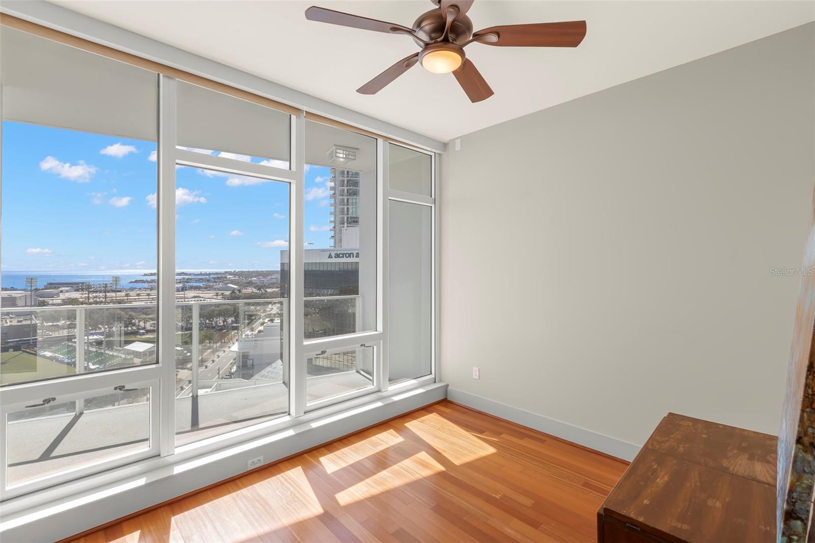 Second guest bedroom conveniently on the first floor.