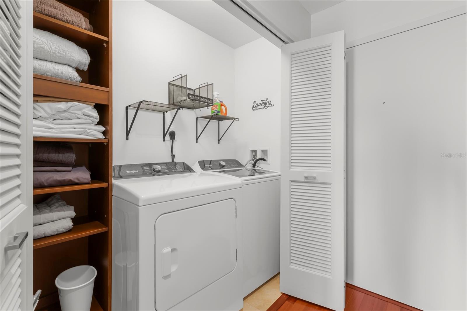 Second-floor laundry for seamless living
