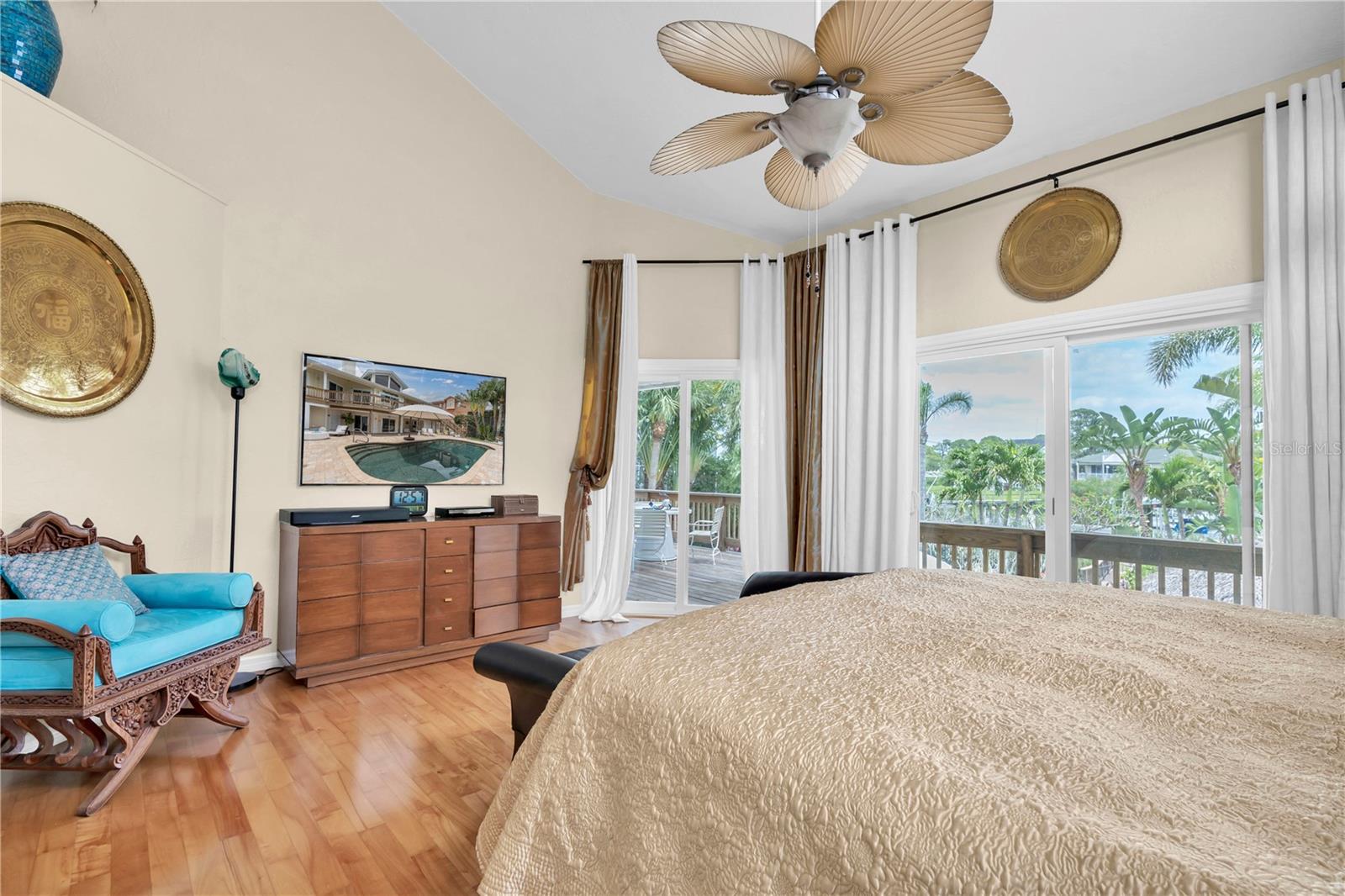 Primary Bedroom with Water View