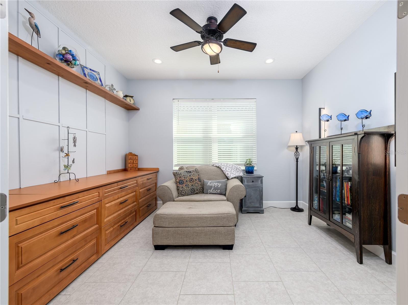 Office/Den  with built in