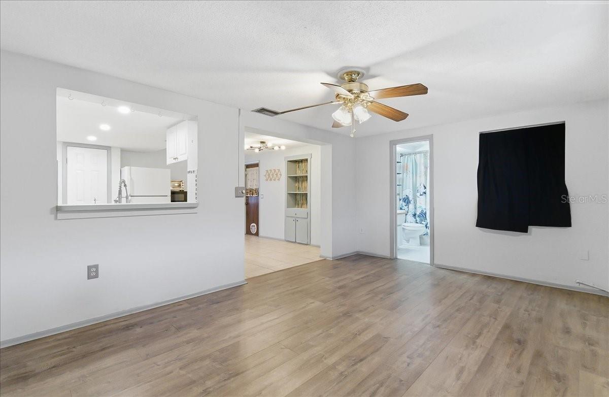 Full Bath off the Family Room