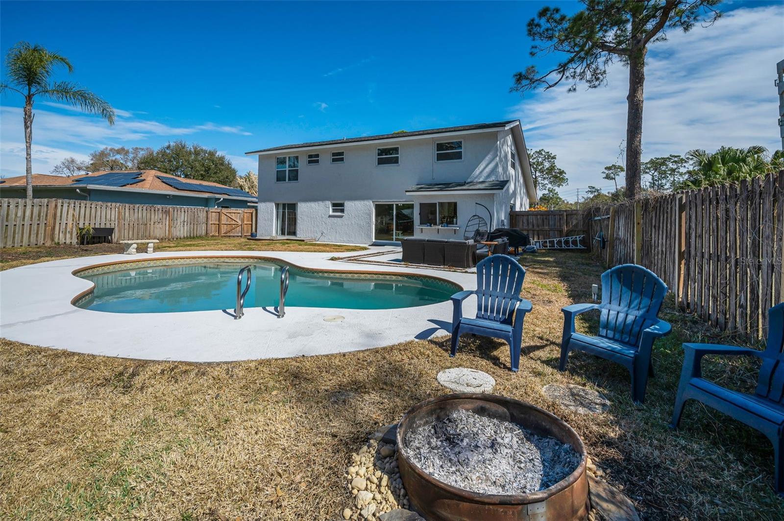 .27 acre lot with outdoor pool