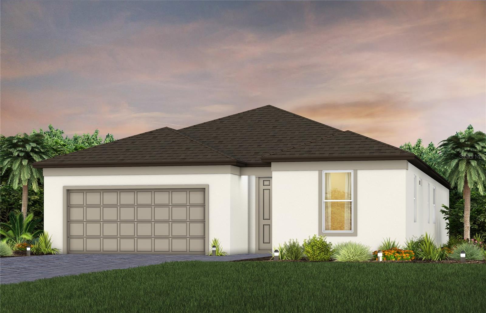 Exterior Rendering, Elevation FM1