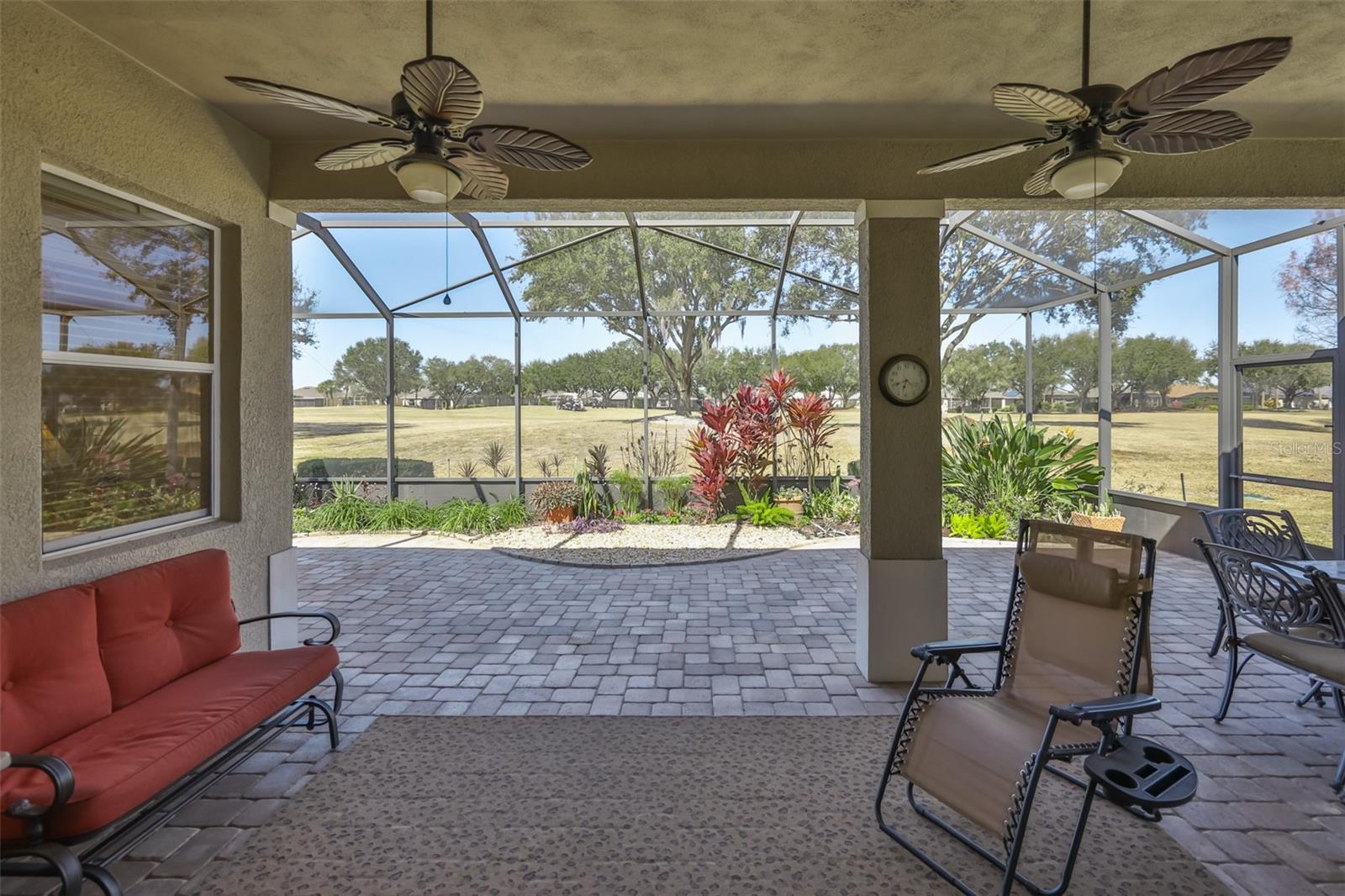 What a view!! Large covered area allows for maximum protection from the elements, when desired.