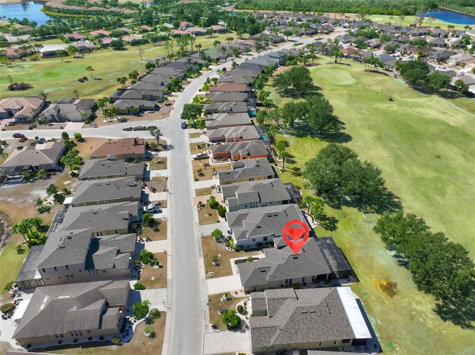 The Renaissance Club house (restaurant, pool, fitness center, etc.) is located at the top, center of the picture. You are literally minutes away.