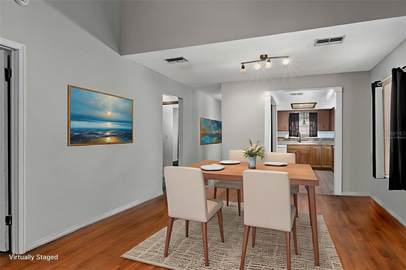 VIRTUALLY STAGED - Dining Room