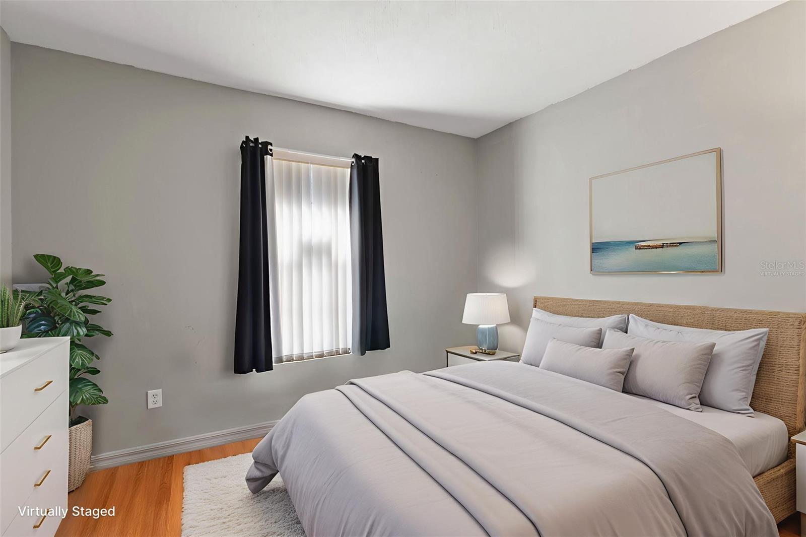 VIRTUALLY STAGED - Bedroom 2
