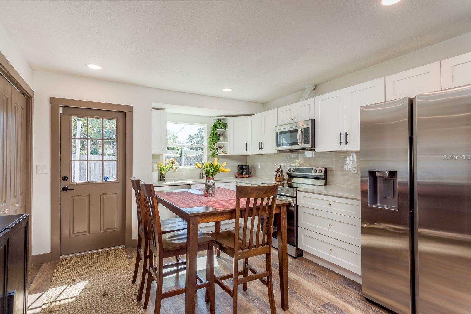 Dining Space in Kitchen