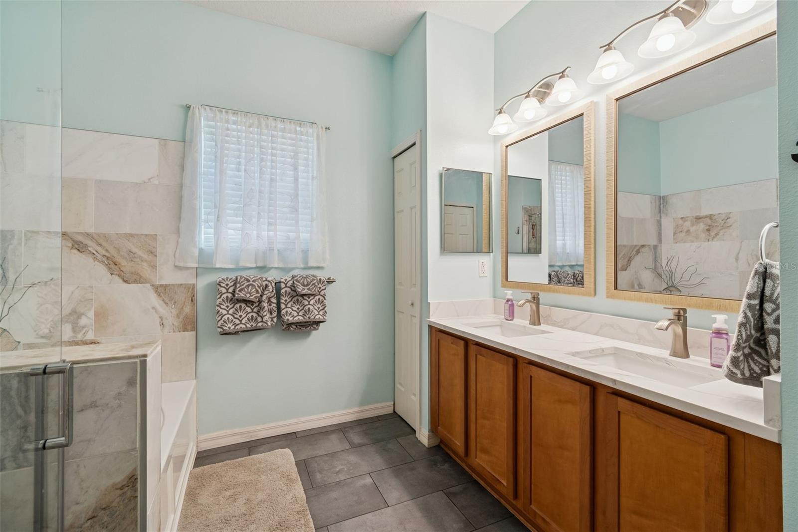 Master Bath Dual Sinks
