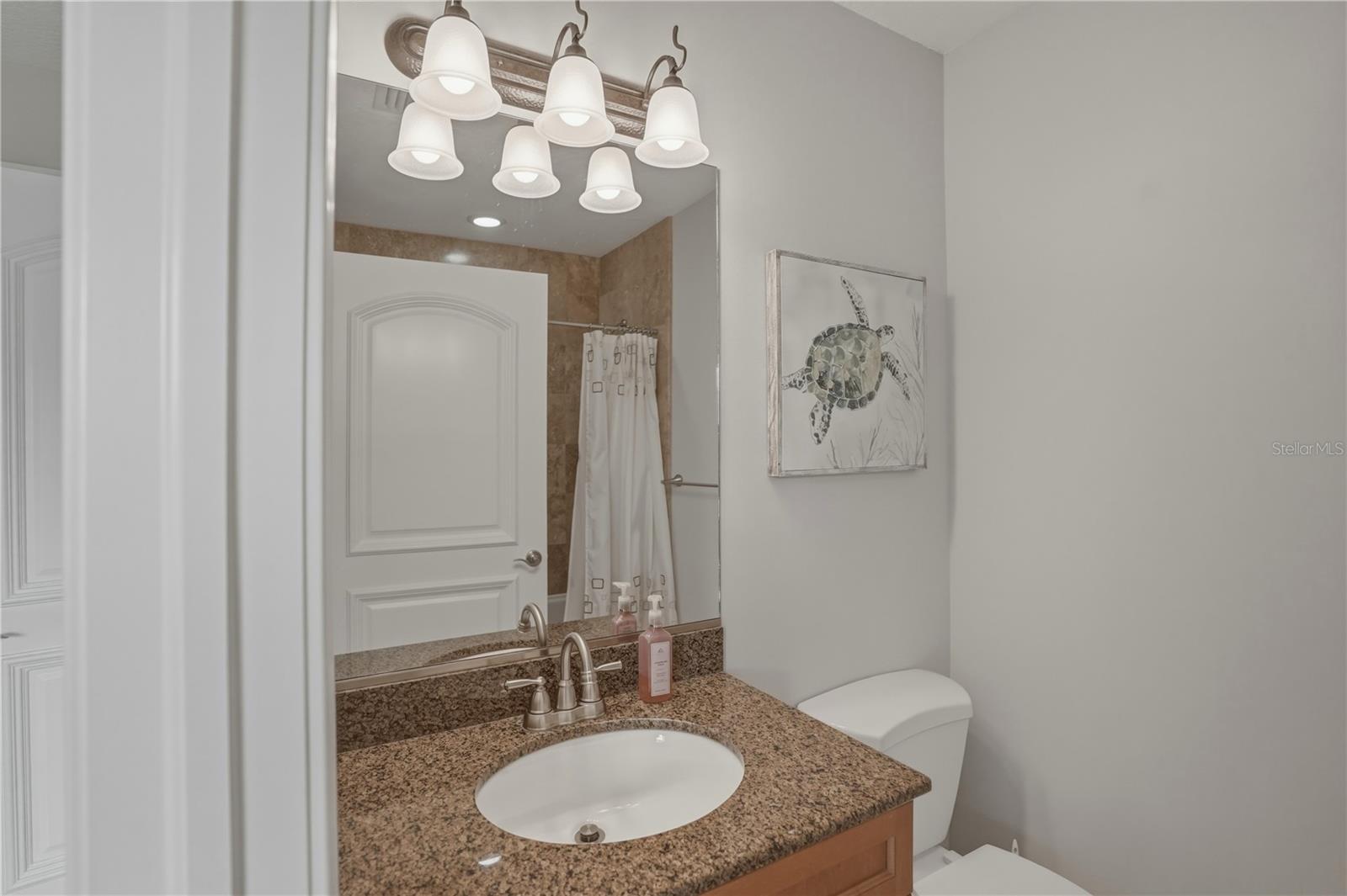 En suite bath for bedroom 2