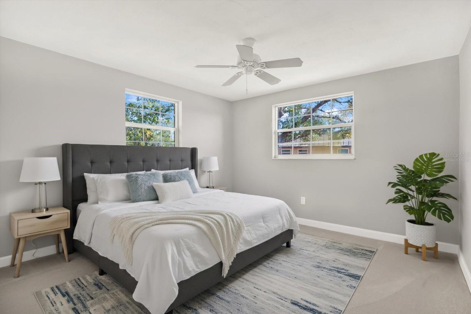 Second Bedroom. Virtually Staged