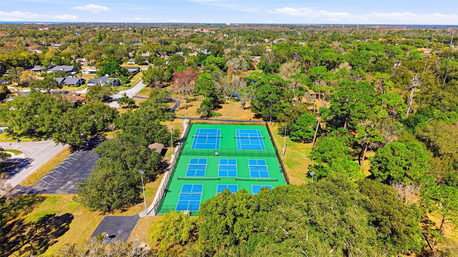 Tennis courts