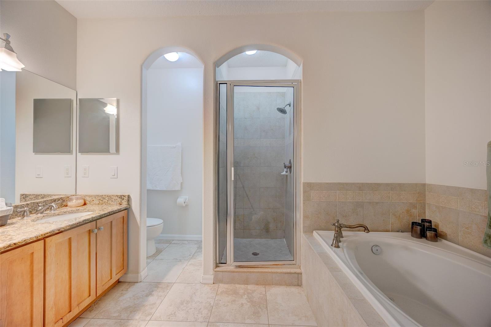 Huge primary en suite