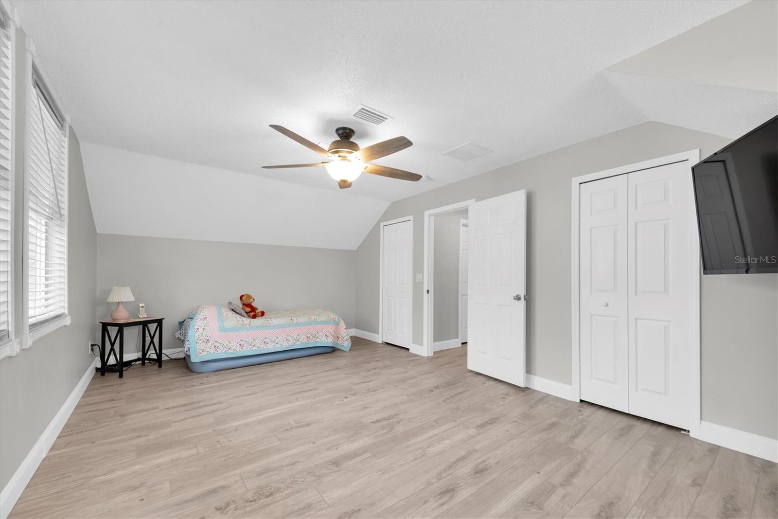 Bedroom #1 was originally designed to be 2 bedrooms!