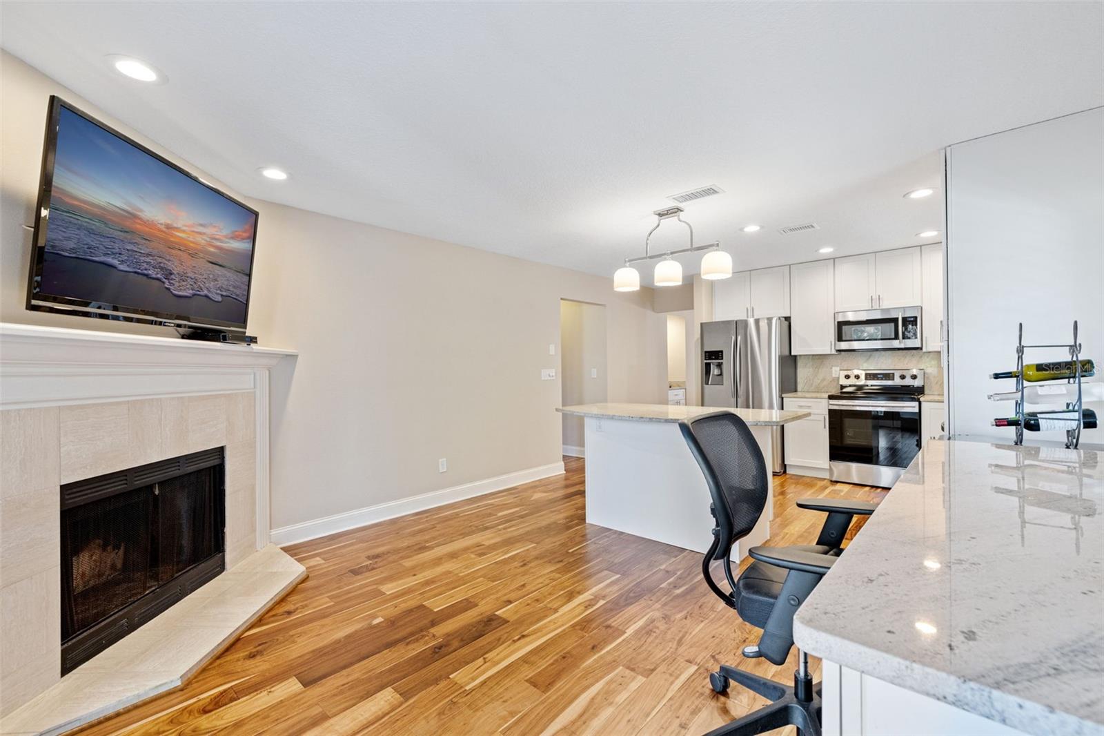 Kitchen / Chef Desk Built-in