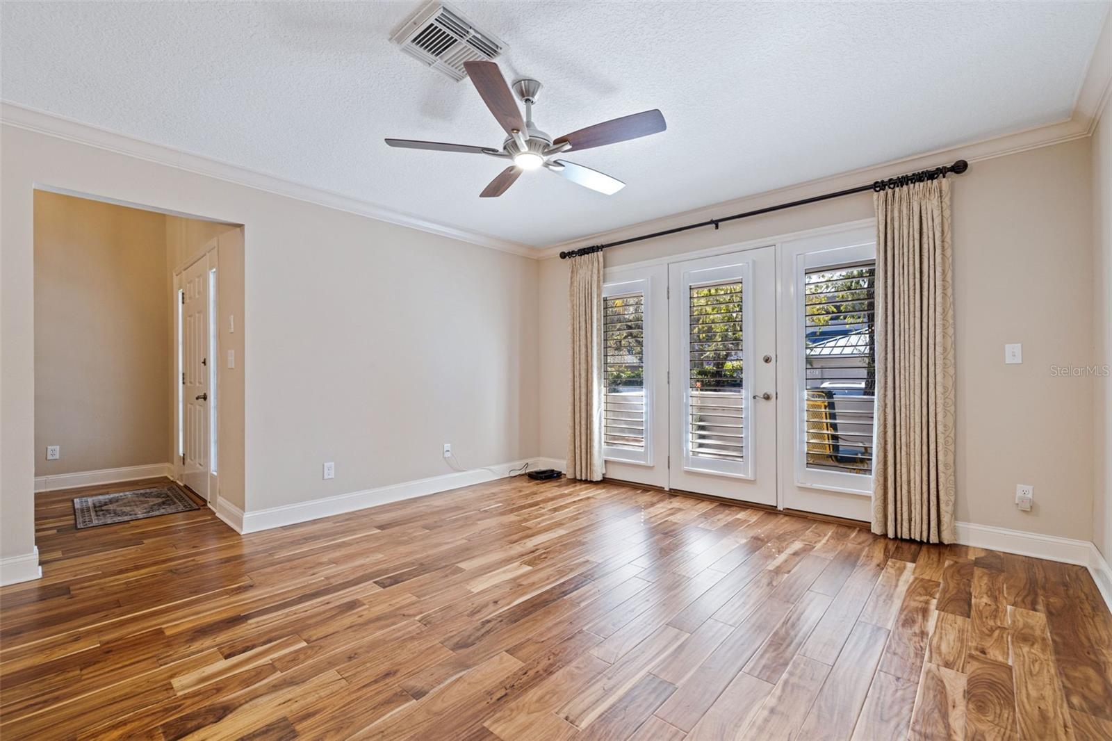 Living Room / Foyer Looking Towards Front Patio