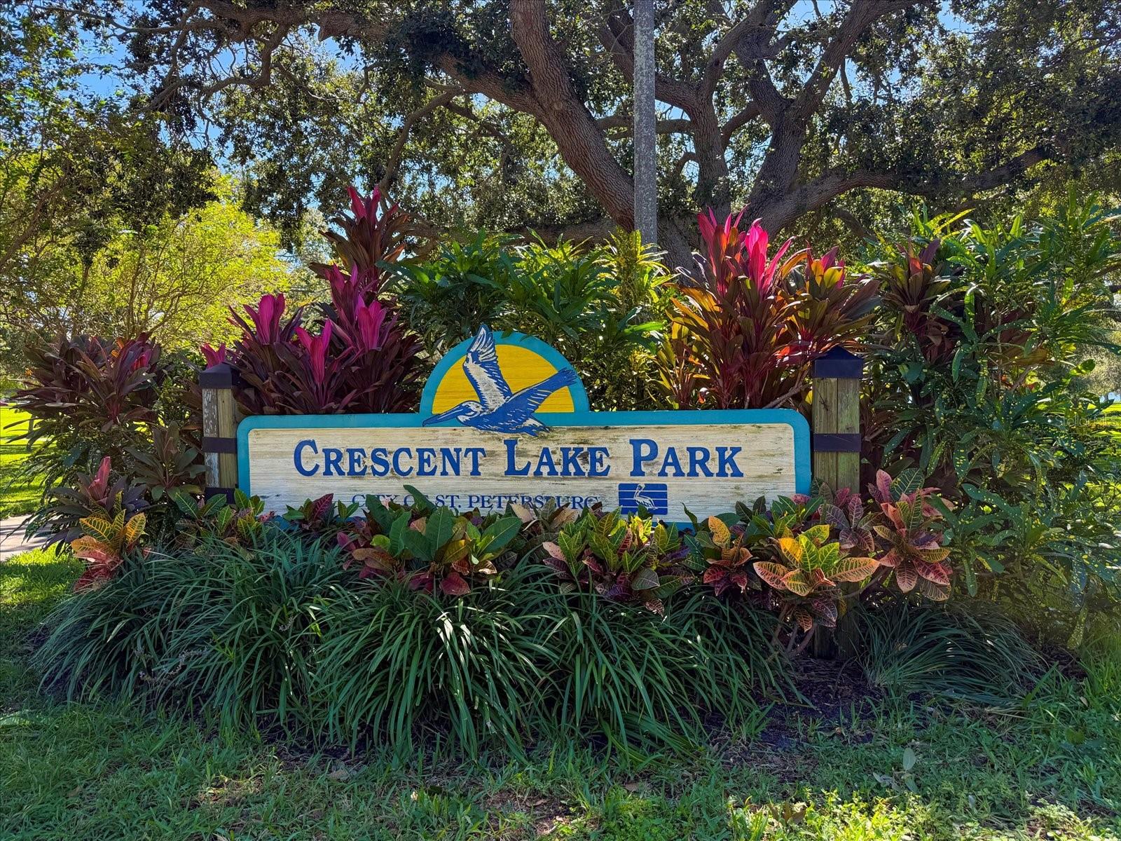 Close to Crescent Lake Park