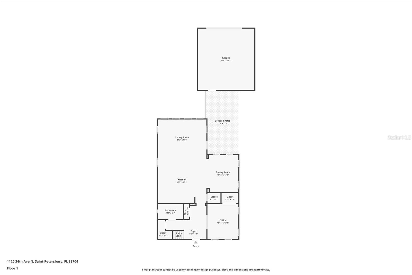 Downstairs floor plan