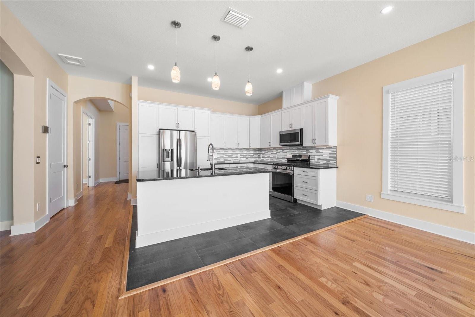 Open floor plan.  Kitchen great room