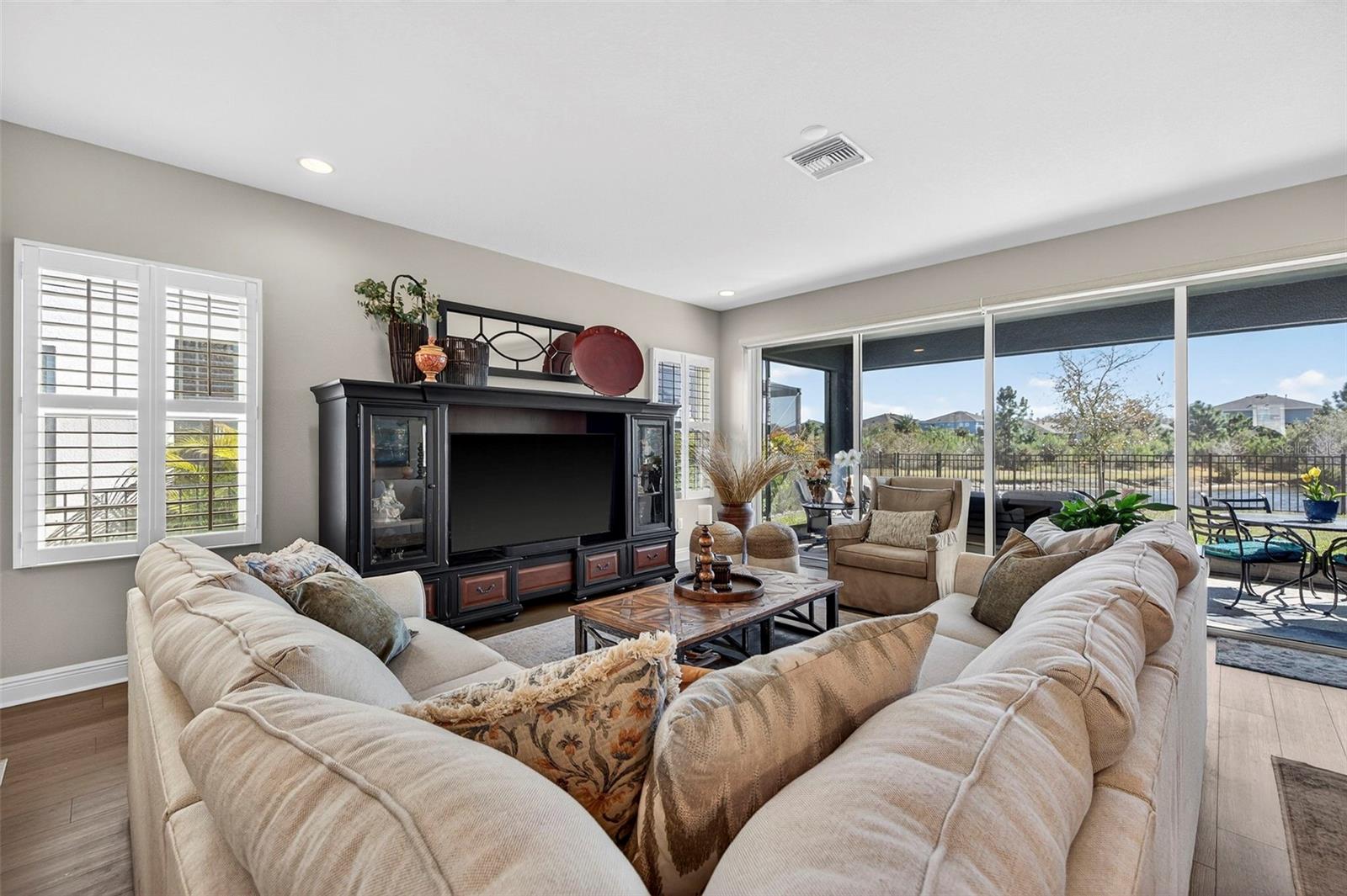 Living Room - Oversized Sliders