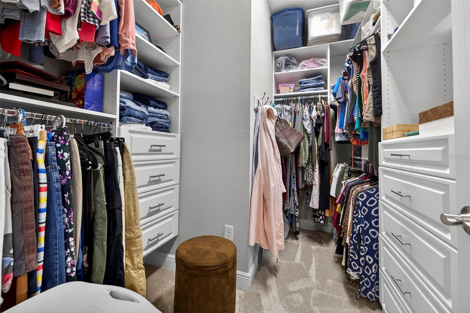 1 of 2 Primary Custom Closets