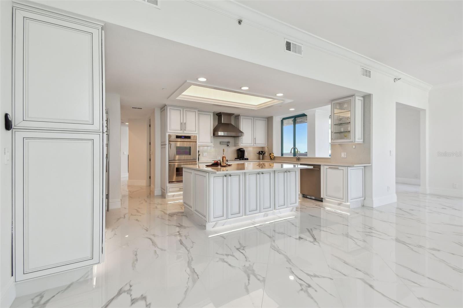 Kitchen view from family room