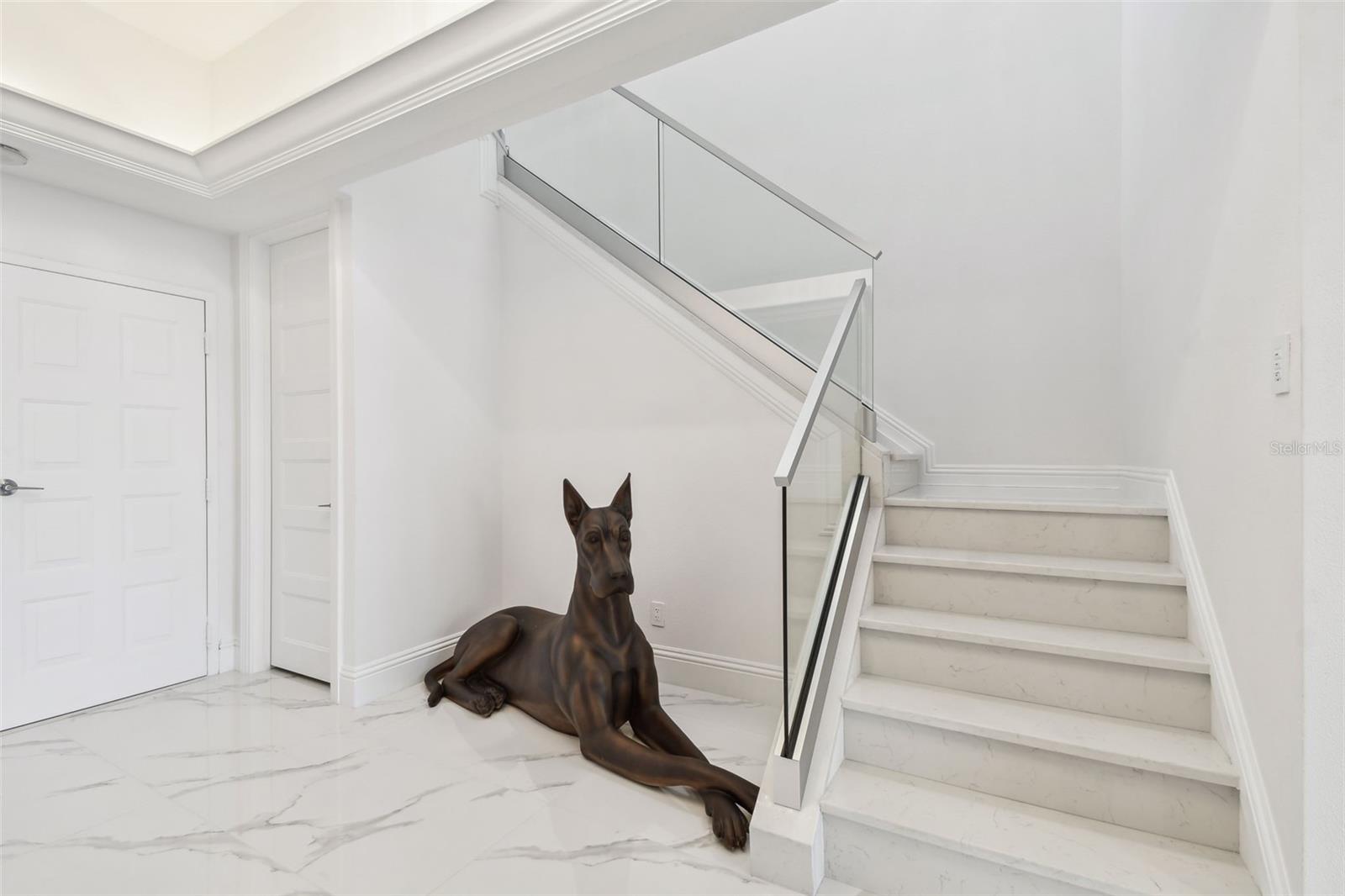 Foyer-Stairway to second level