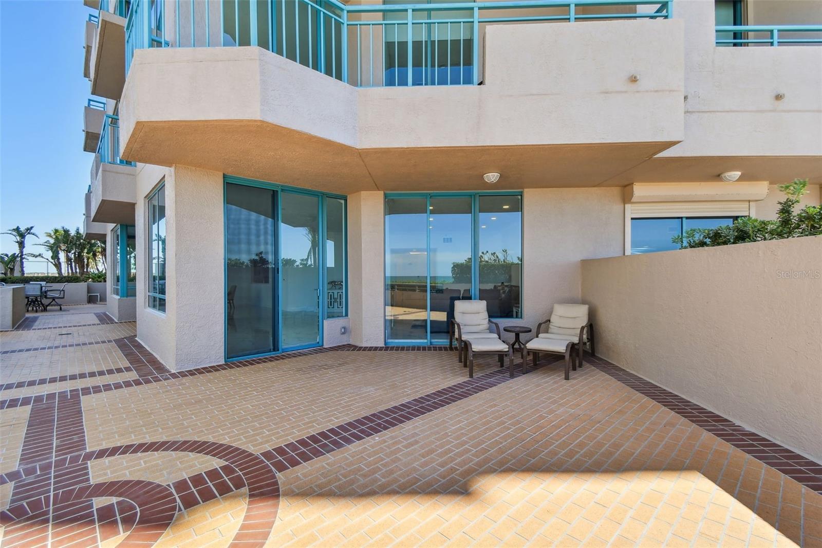 Main level wrap around patio